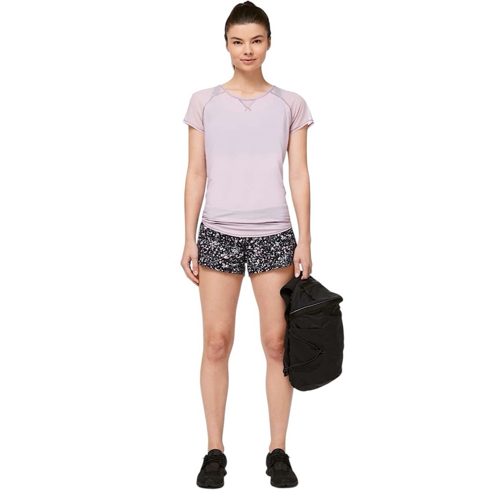 LULULEMON Speed Up Short 2.5" in Floral Spritz Multi / Black - Picture 12 of 12